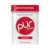 PUR Cinnamon Mints Tin 30g / 1.05oz (12ct)