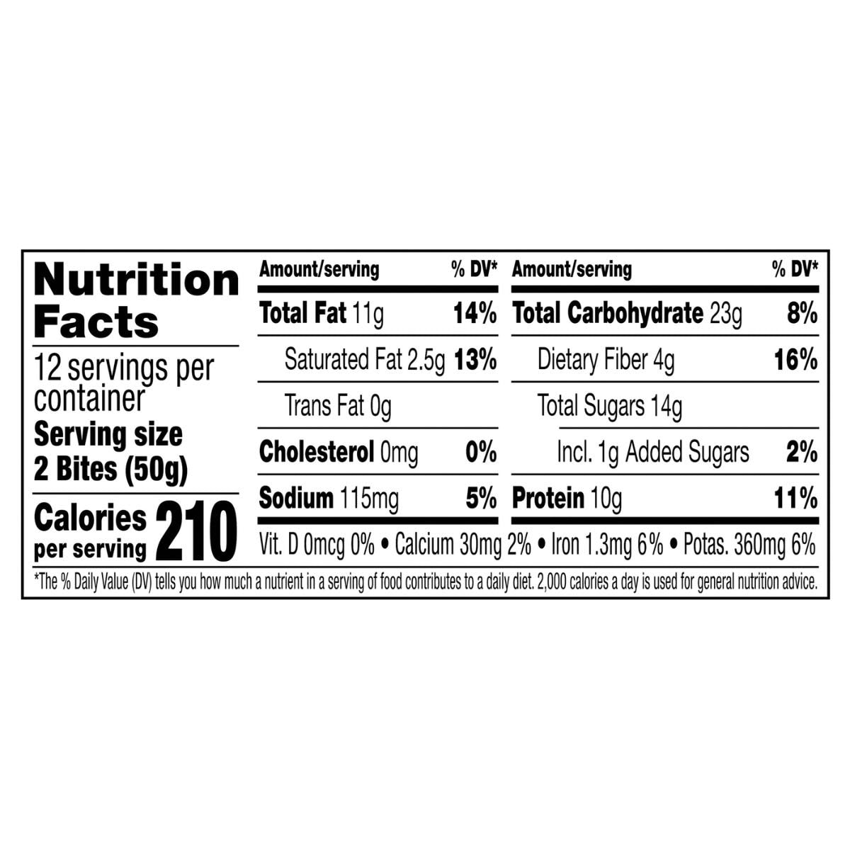 RXBAR Protein Energy Bites - Dark Chocolate Peanut Butter (12 Pouches)