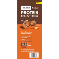 RXBAR Protein Energy Bites - Dark Chocolate Peanut Butter (12 Pouches)