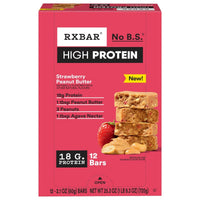 RXBAR High Protein - Strawberry Peanut Butter (12 Bars)