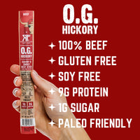 Righteous Felon O.G. Hickory Beef Stick 1oz (24ct)