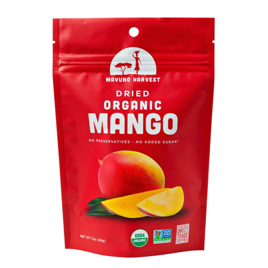 Mavuno Harvest Organic Dried Mango 2oz (6ct)