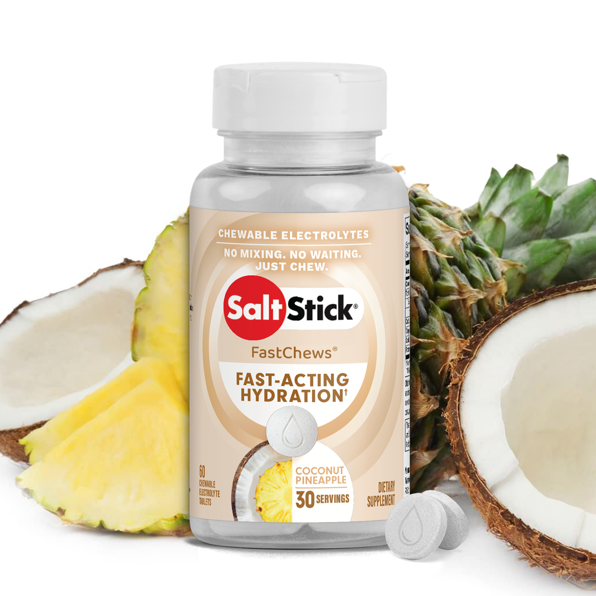 SaltStick FastChews Coconut Pineapple
