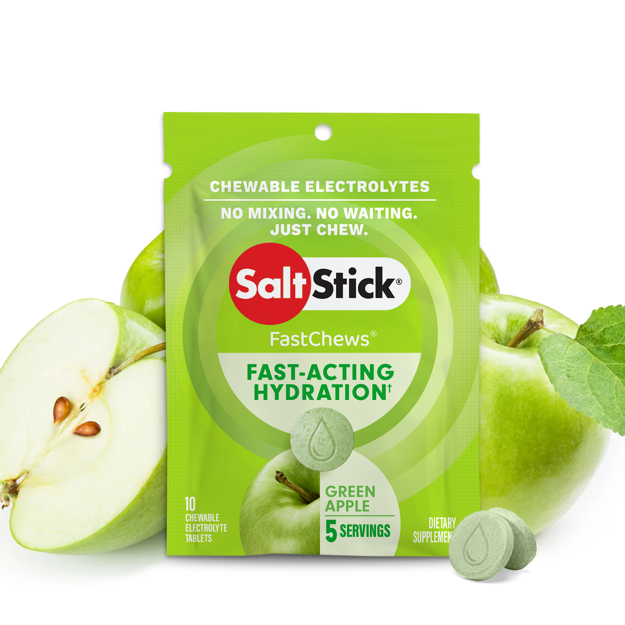 SaltStick FastChews Green Apple