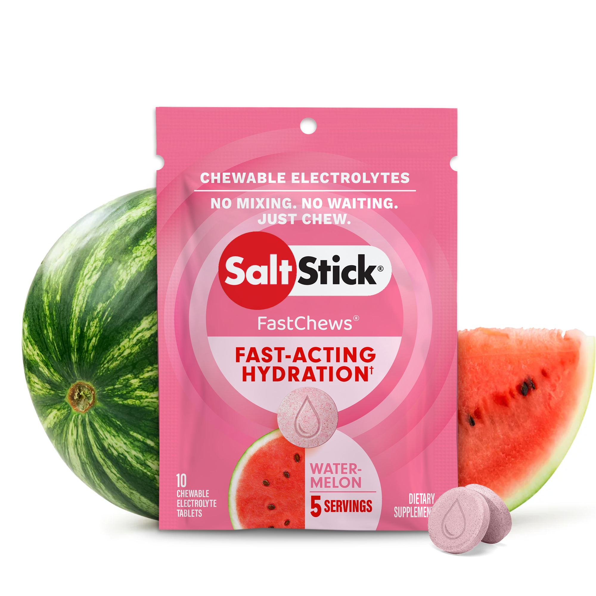 SaltStick FastChews Watermelon