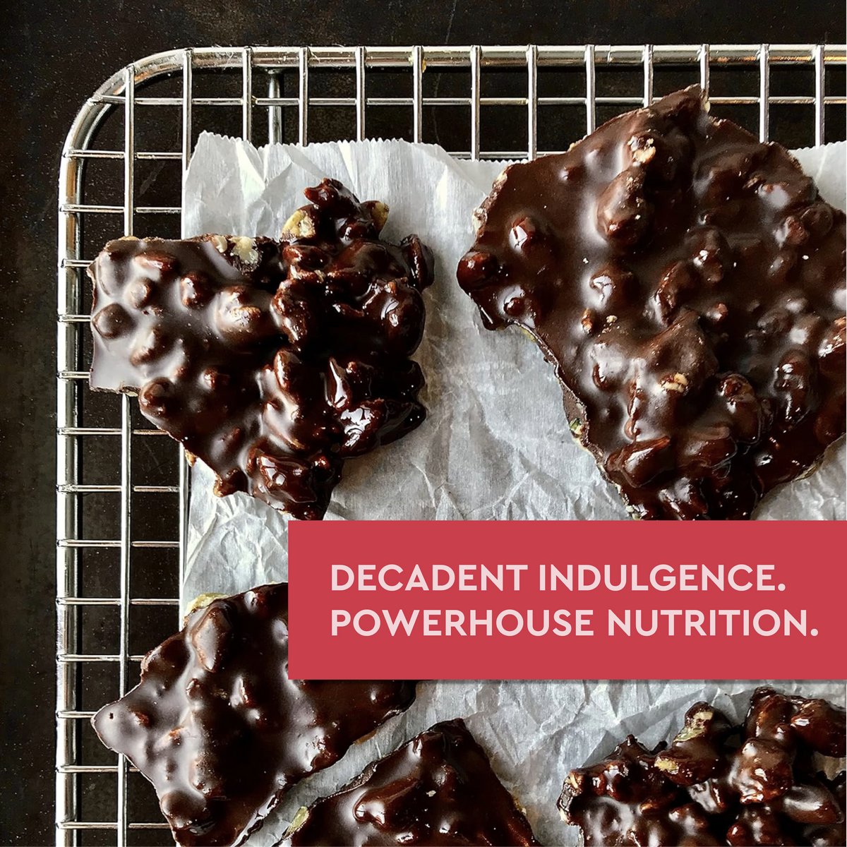 SEEDLY, Peppermint, Dark Chocolate Bark, 3.6 Oz.