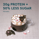 SEEDLY, Peppermint, Dark Chocolate Bark, 3.6 Oz.