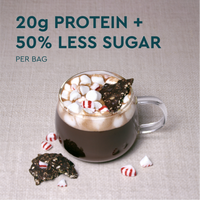 SEEDLY, Peppermint, Dark Chocolate Bark, 3.6 Oz.