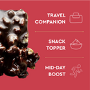 SEEDLY, Peppermint, Dark Chocolate Bark, 3.6 Oz.