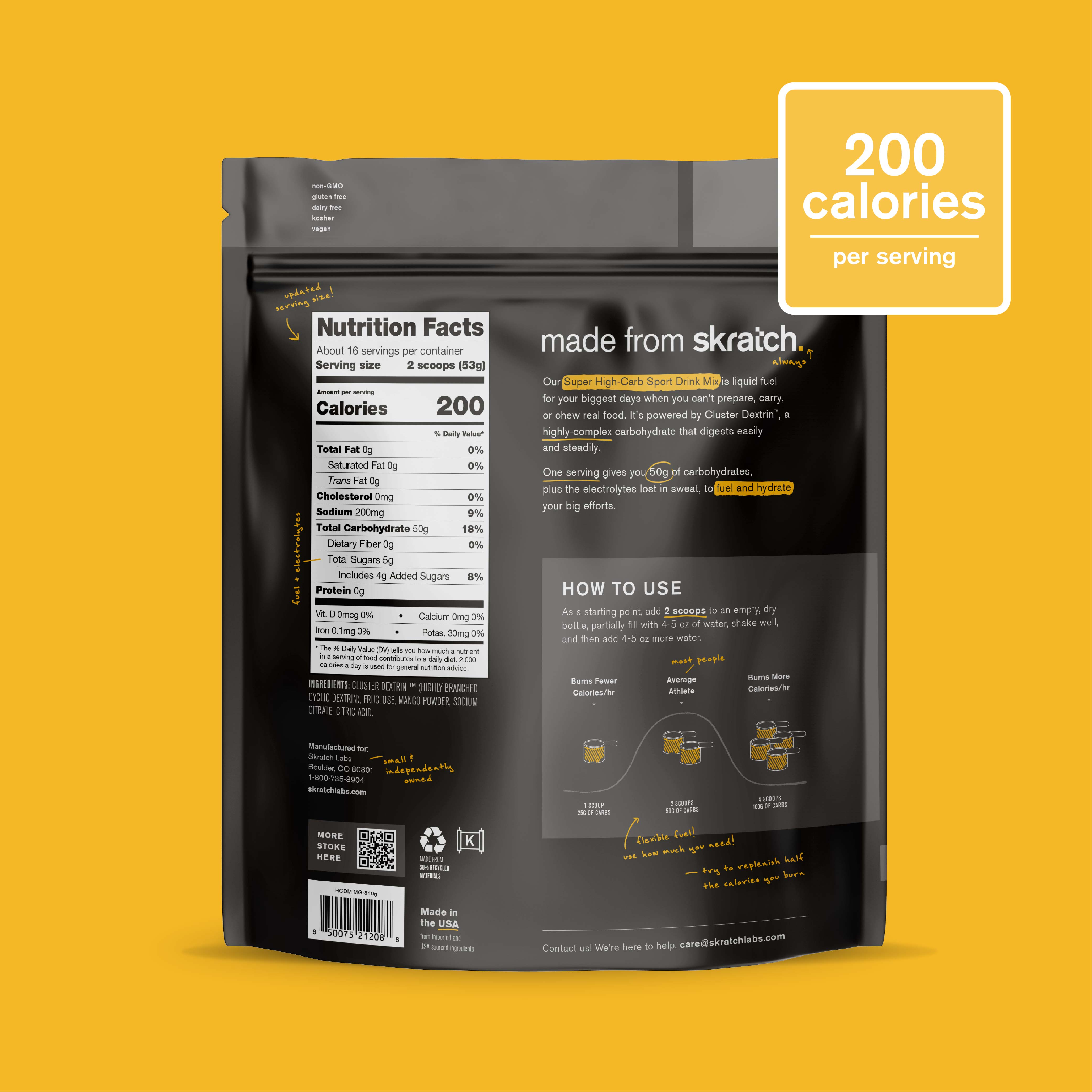 Super High-Carb Sport Drink Mix