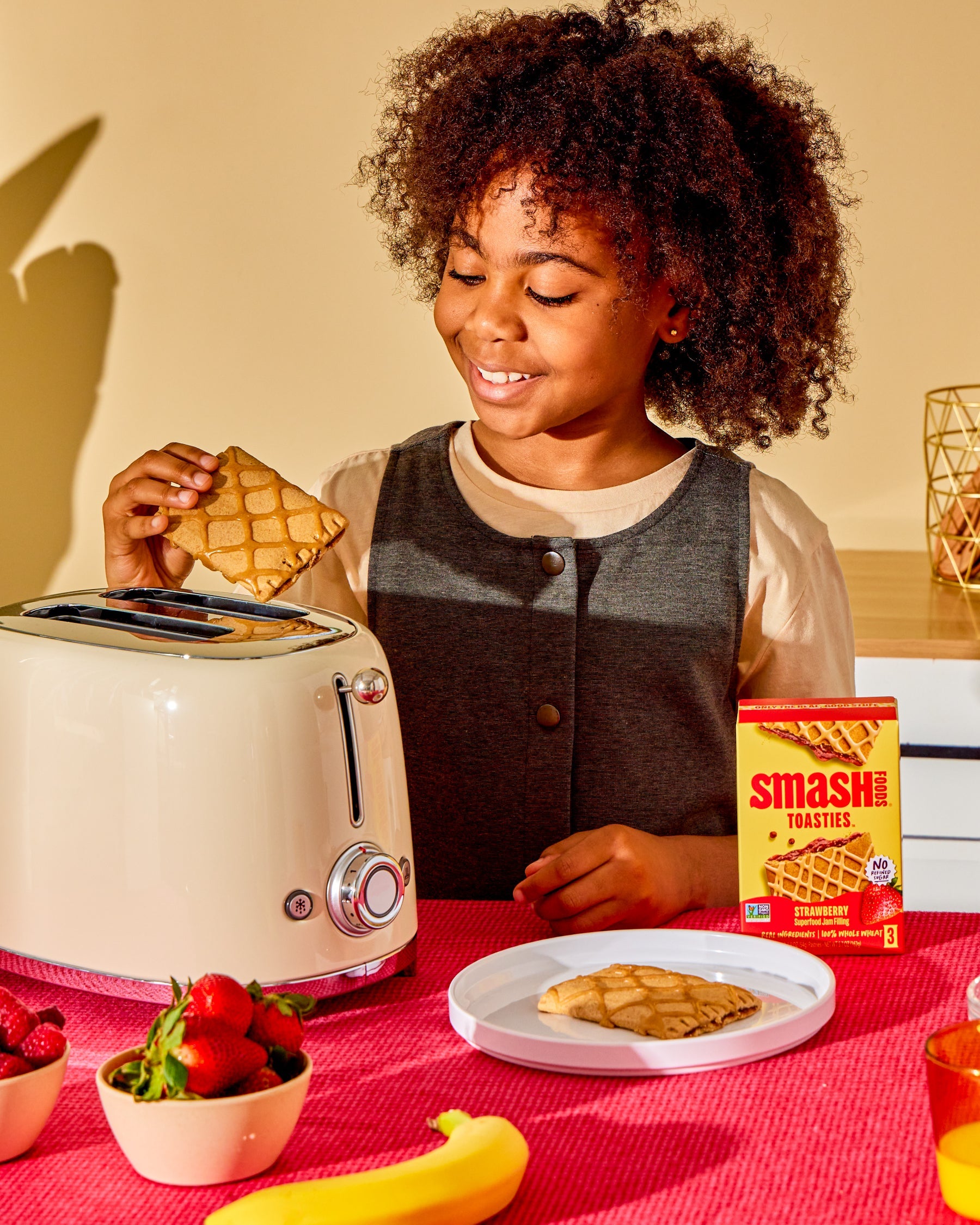 Strawberry Toasties 3 ct | Case of 6 Boxes