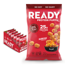 Ready Protein Puffs - Barbecue (6 x 2.5 Serving Bags)