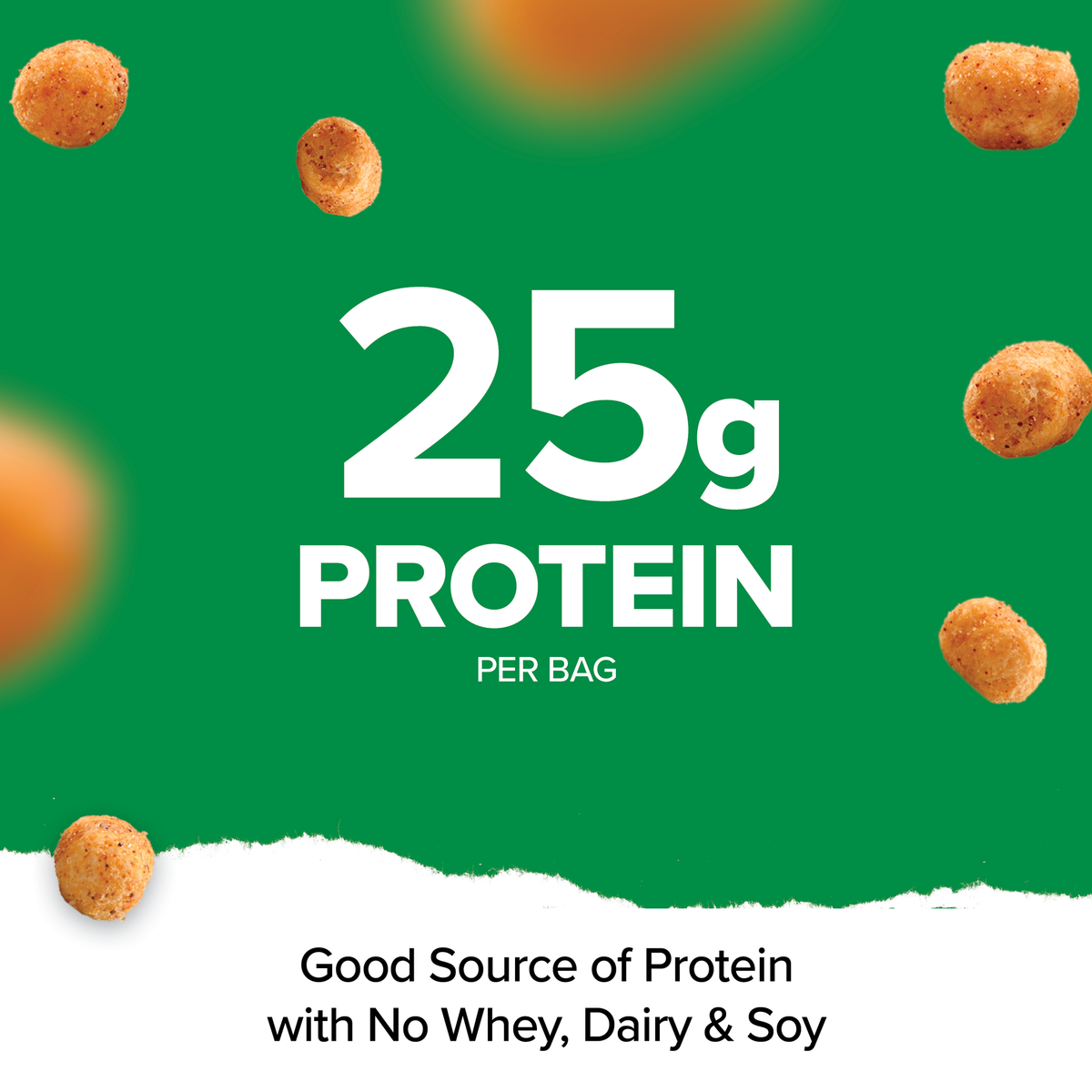 Ready Protein Puffs - Chipotle (6 x 2.5 Serving Bags)