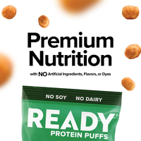 Ready Protein Puffs - Chipotle (6 x 2.5 Serving Bags)
