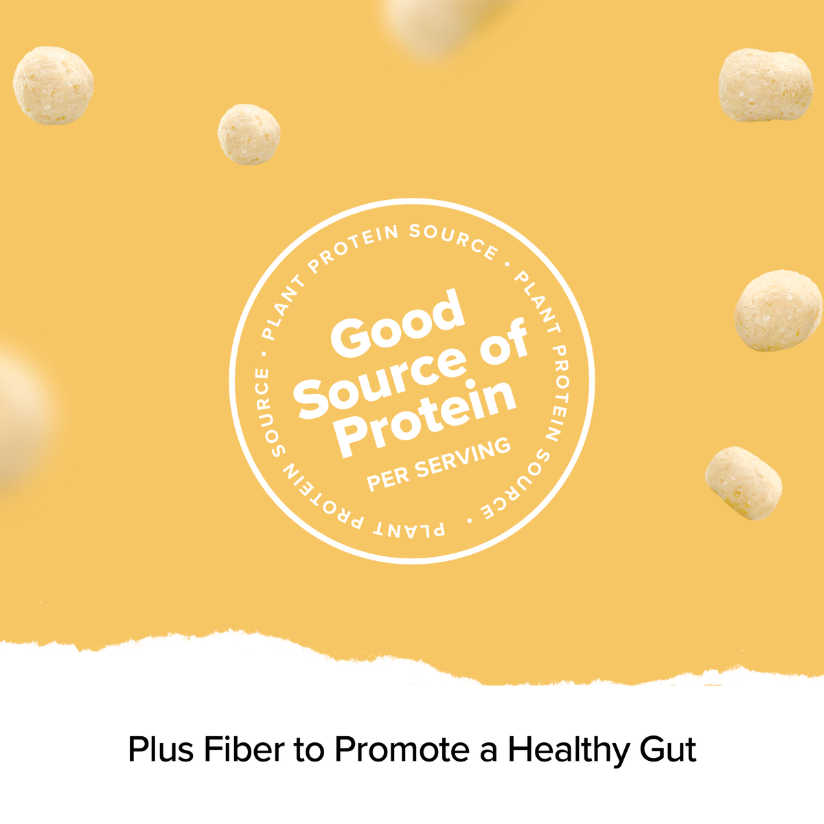 Ready Protein Puffs - White Cheddar (6 x 2.5 Serving Bags)