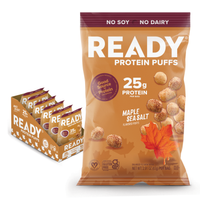 Ready Protein Puffs - Maple Sea Salt (6 x 2.5 Serving Bags)