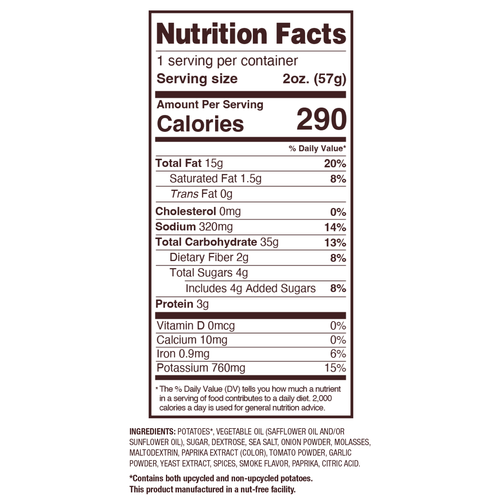 Uglies Bar-B-Que Kettle Potato Chips 2oz (24ct)
