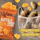 Uglies Buffalo Ranch Kettle Potato Chips 2oz (24ct)