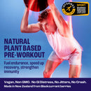 2before Blackcurrant Pre-Workout - Caffeine Free - Single-Serve Sachets