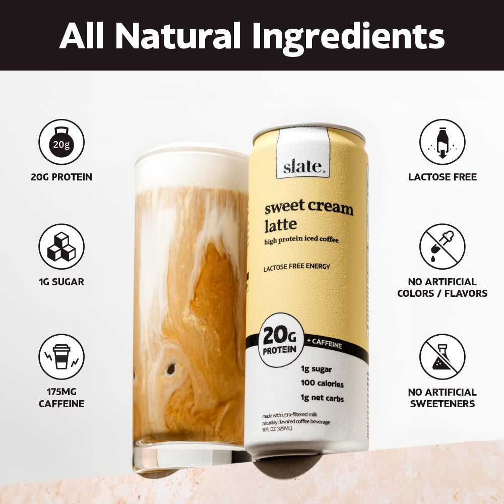 Sweet Cream Latte features