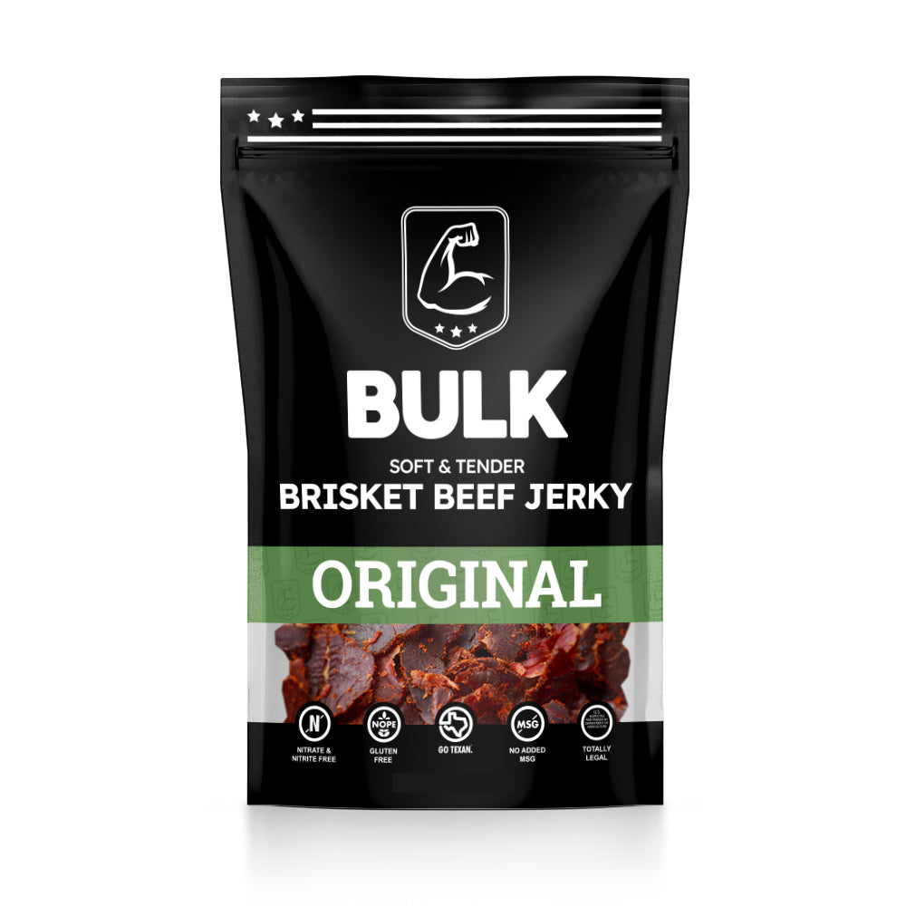 BULK All-Natural Original Brisket Jerky (Bulk sizes available)