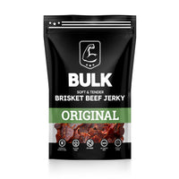BULK All-Natural Original Brisket Jerky (Bulk sizes available)