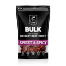 BULK All-Natural Sweet and Spicy Brisket Jerky (Bulk sizes available)