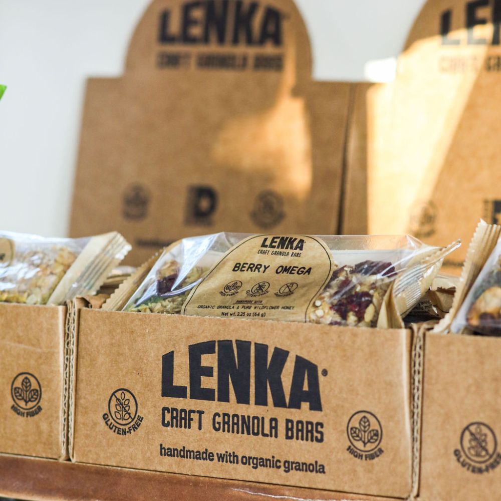 Lenka Berry Omega Granola Bars 2.25oz (12ct)