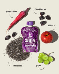 Blackberry Bliss Organic Chia Squeeze