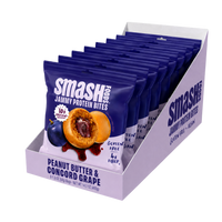 Peanut Butter & Concord Grape Jammy Protein Bites | Case of 48 Bags