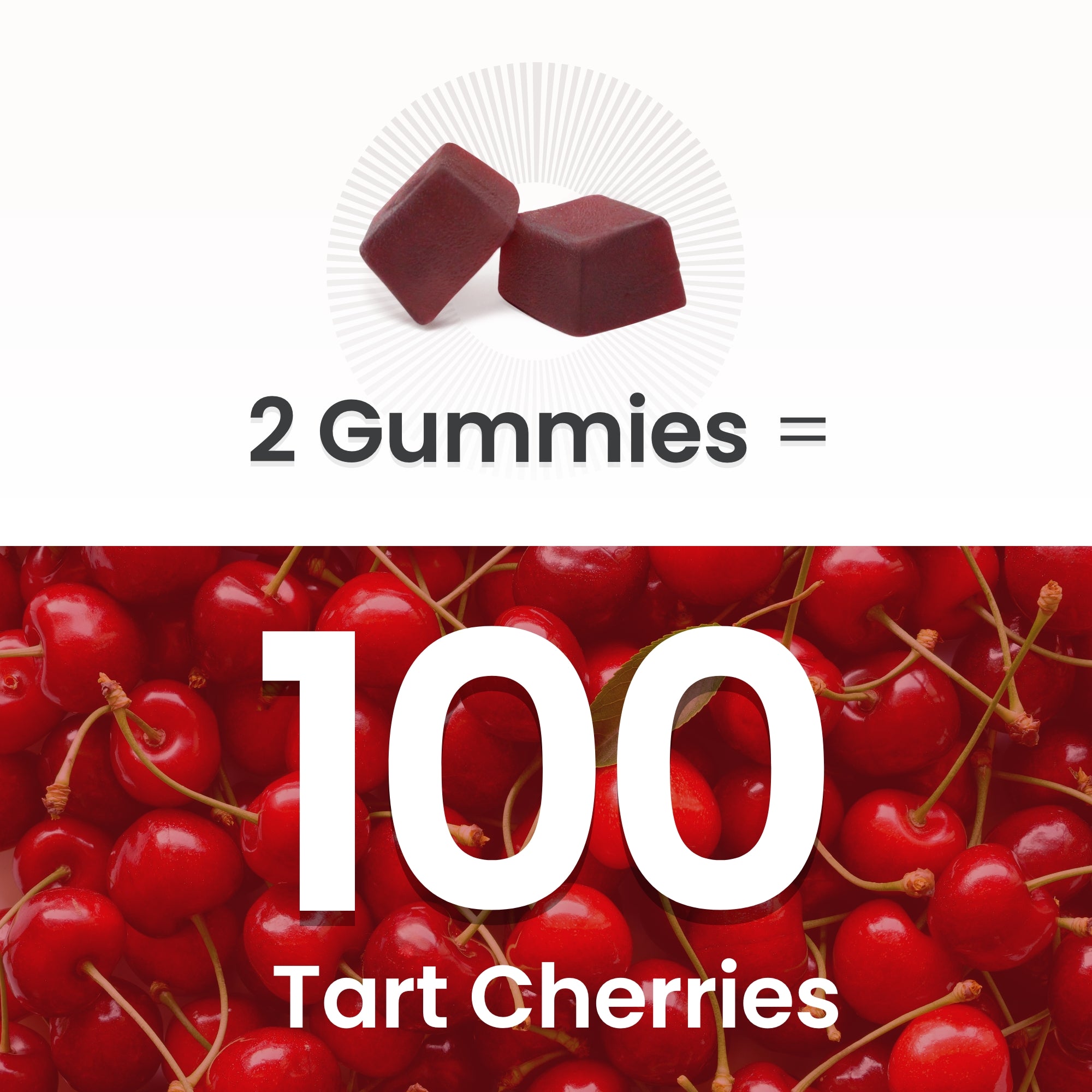 Humann Tart Cherry Gummies
