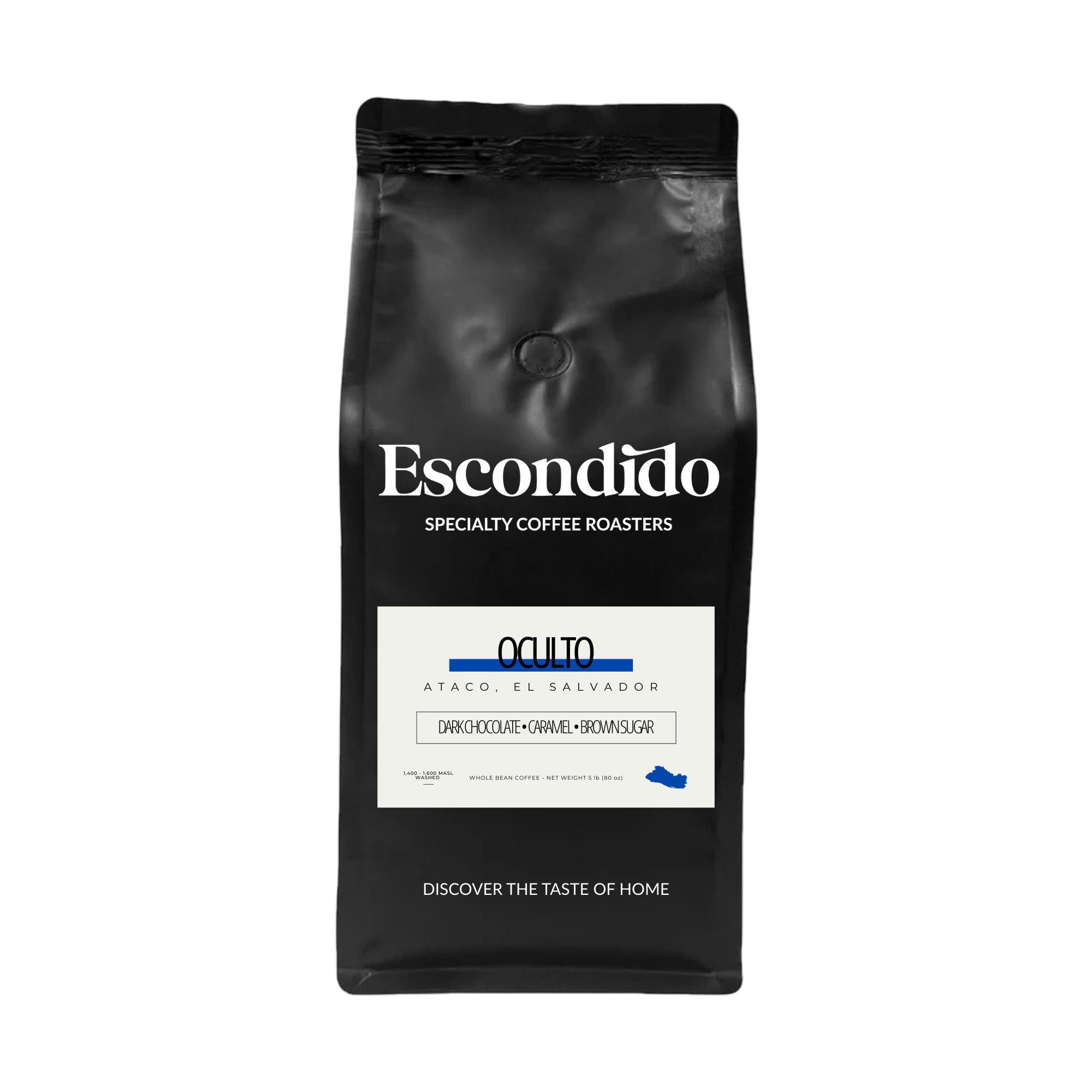 El Salvador Oculto 2x5lb Case Roasted Whole Bean Specialty Coffee