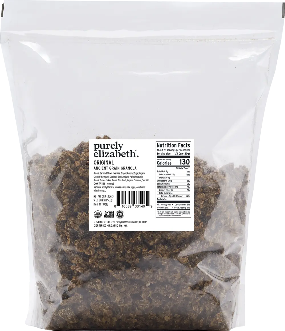 Original Ancient Grain Granola 10lb Bulk Case
