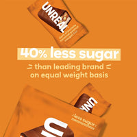 UnReal Mini Bites Dark Chocolate Caramel Peanut Nougat Bars 0.5oz (30ct)