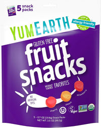 Yum Earth Organic Fruit Snacks Bulk - 315 Snack Packs