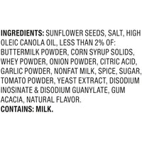 David Ranch Sunflower Seeds ingredients panel