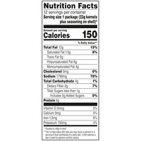 David Ranch Sunflower Seeds nutrition facts panel