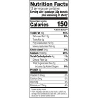 David Bar-B-Q Sunflower Seeds nutrition facts panel