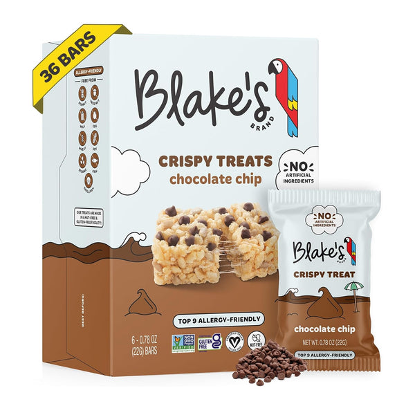Blake's Crispy Treats, Chocolate Chip, 36 Bars