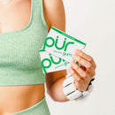 PUR Spearmint Gum Blister Pack 9pc (12ct)