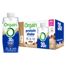 Orgain 30g Protein Shake - Café Latte (3 4-Packs)