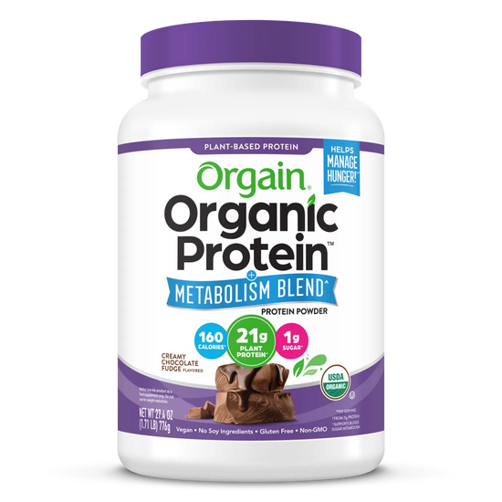 Orgain Organic Protein™ + Metabolism Blend (Case of 12)
