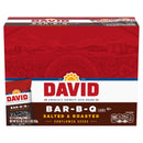 David Bar-B-Q Sunflower Seeds 12-count case, front