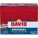 David Original Sunflower Seeds 12-count case, front