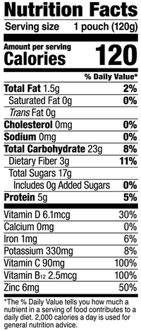 Noka Super Berry nutrition facts