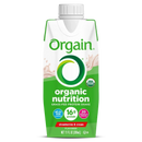 Orgain Organic Nutrition Grass-Fed Shake - Strawberries & Cream (3 4-Packs)