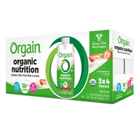 Orgain Organic Nutrition Grass-Fed Shake (Case of 12)