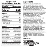 Orgain Organic Nutrition Grass-Fed Shake (Case of 12)