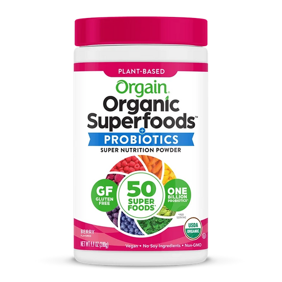 Orgain Organic Superfoods + Probiotics (Case of 12)