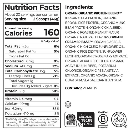 Orgain Organic Protein™ Powder (Case of 12)